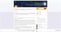 Desktop Screenshot of effectivecio.com